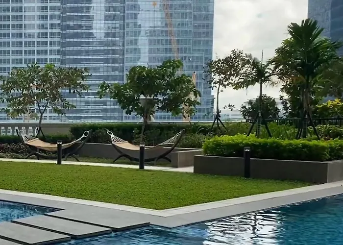Apartamento 1 Bedroom Uptown Parksuites Bgc, High Floor, Morning Sun Manila